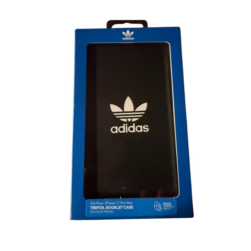 adidas Originals Trefoil Booklet Wallet Case iPhone 11 Pro Max New In Box - Picture 3 of 5